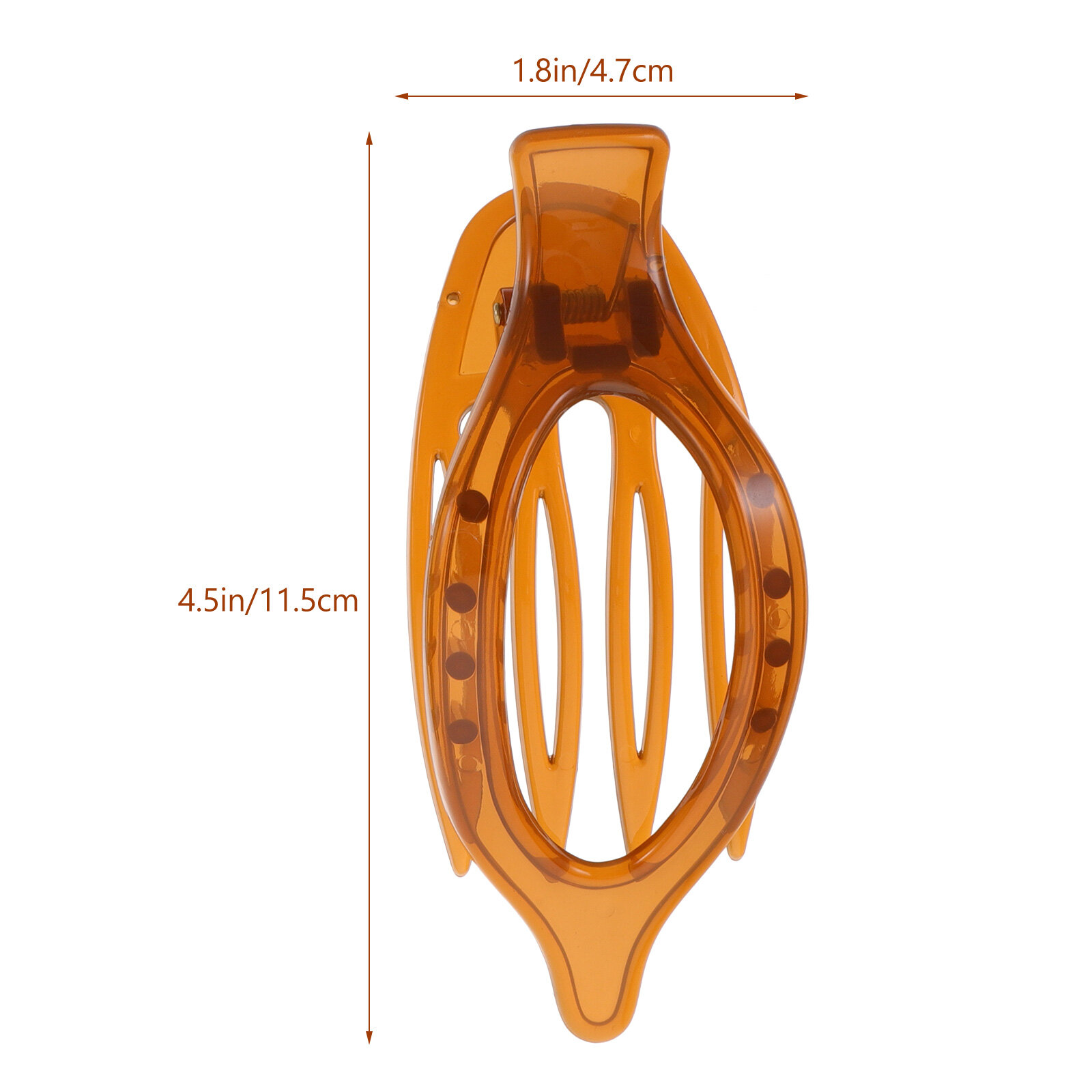 3 Штуки Французские Заколки Для Волос Из Акрила Размер 11.50X4.70X2.50Cm