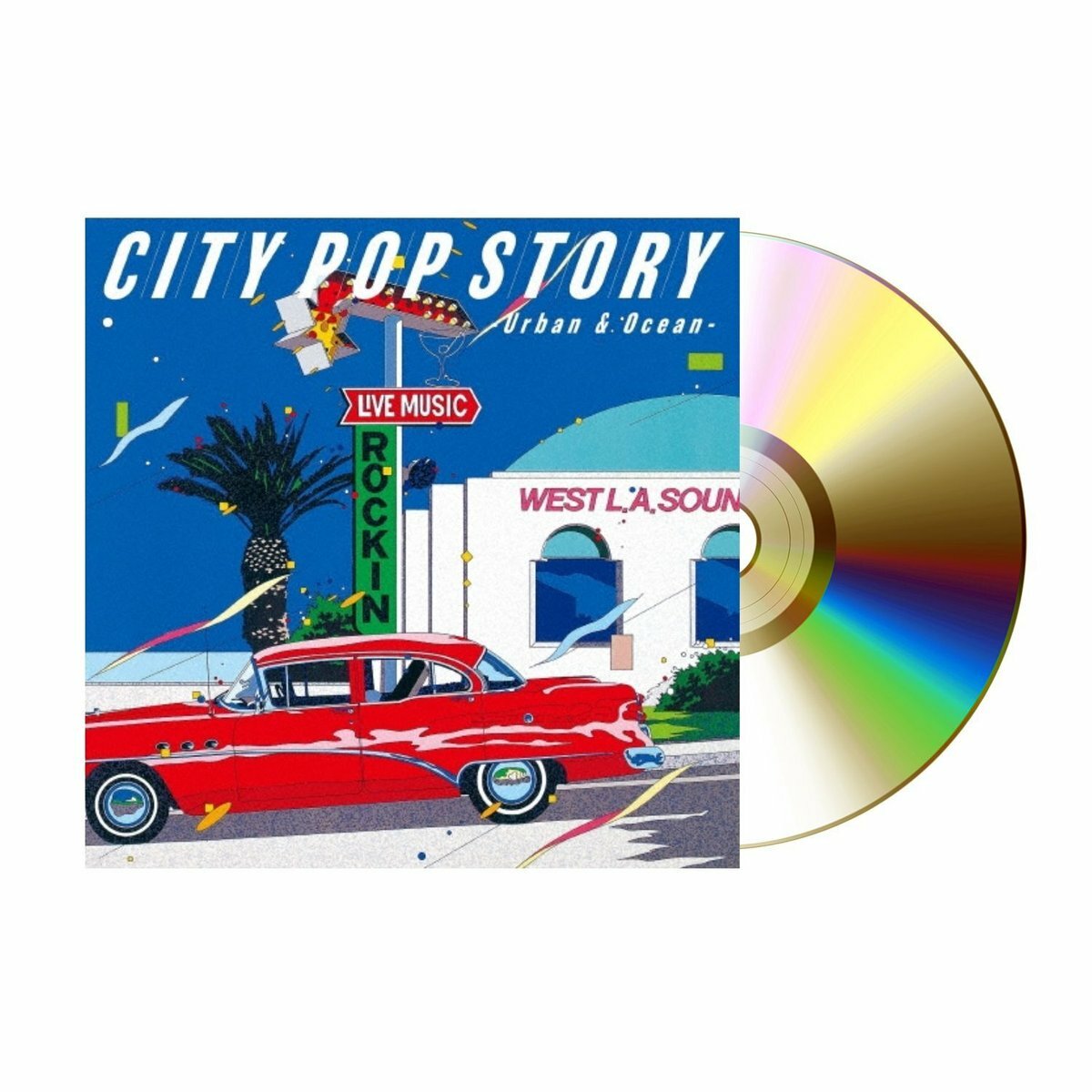 Музыка CD Various - City Pop Story Urban & Ocean, 2 x CD, Stereo, Blu-spec CD 2