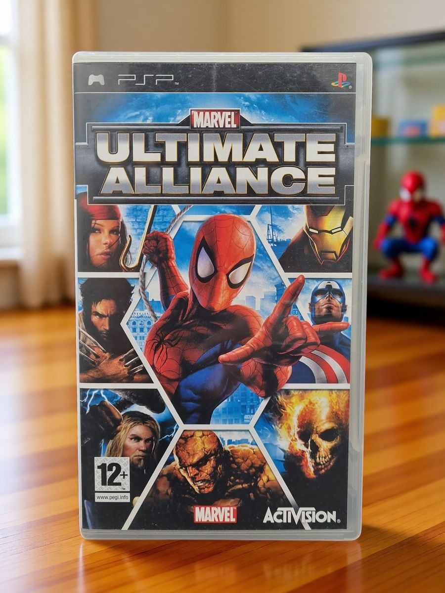 Игра для PSP Marvel: Ultimate Alliance (без мануала)