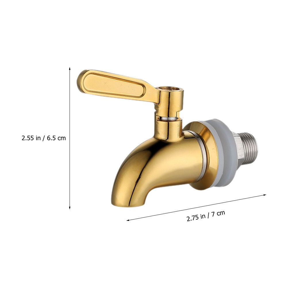 Кран Для Бутылок Из Нержавеющей Стали Золотой Цвет 7.00X6.50X2.50Cm