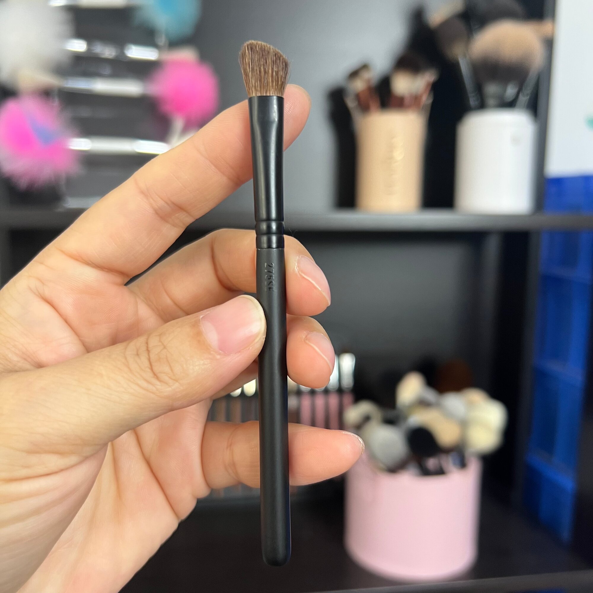 MAC Подлинный небольшой набор кистей для макияжа - Профессиональные инструменты для теней и румян, код цвета 275