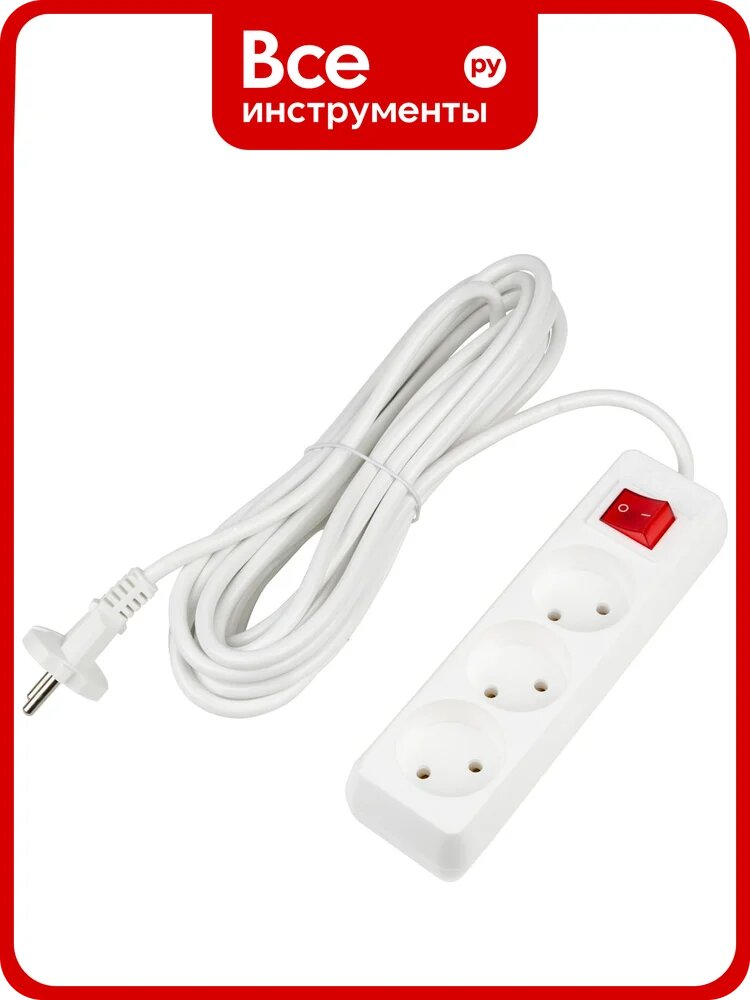 Удлинитель Uniel S-CU3-7B WHITE UL-00009997