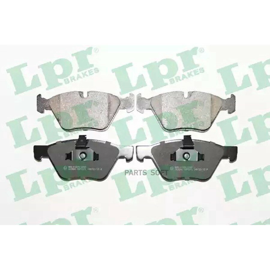 LPR 05P1271 Колодки тормозные BMW E90/E60 1.8-3.0 03- передние арт. продавца LPR05P1271
