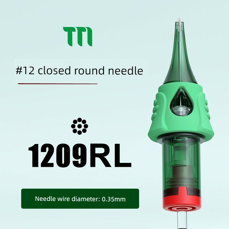 Набор игл TUMAlab TuMa II Soft-Shell голубой 1209RL 10 шт. в коробке