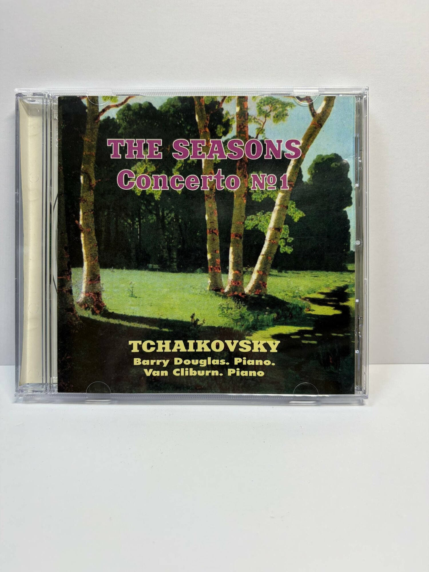 Tchaikovsky / Barry Douglas, Van Cliburn - The Seasons Concerto №1 (1CD Грамзапись, Россия 1997)