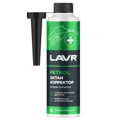 Октан корректор 310 мл LAVR присадка в бензин (на 40-60 л) с насадкой Ln2111