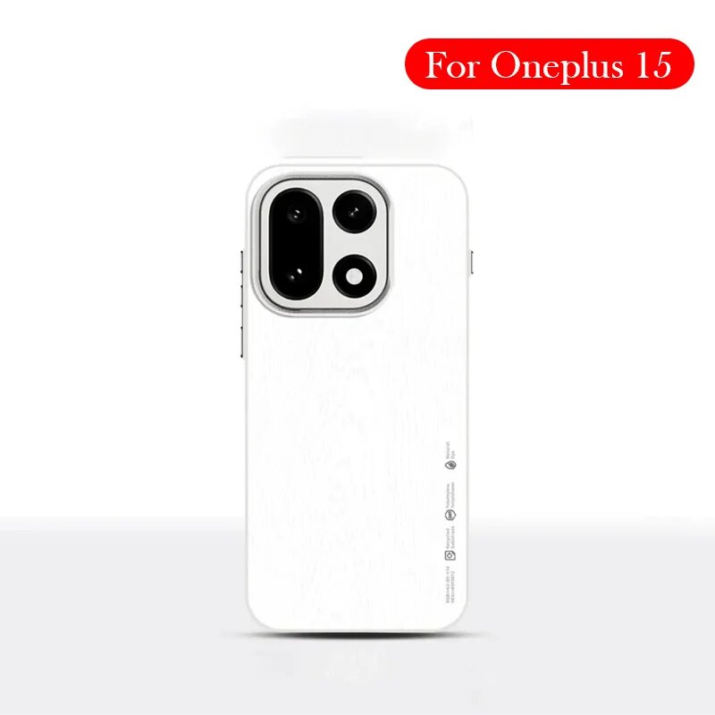 Оригинальный магнитный чехол для Oneplus 15 с поддержкой беспроводной зарядки, задняя крышка для Oneplus 15 5G