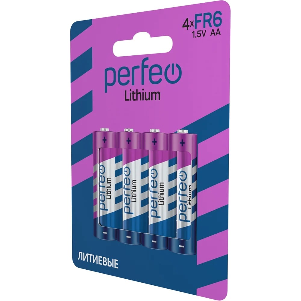 Батарейки PERFEO FR6/4BL Lithium 30017534