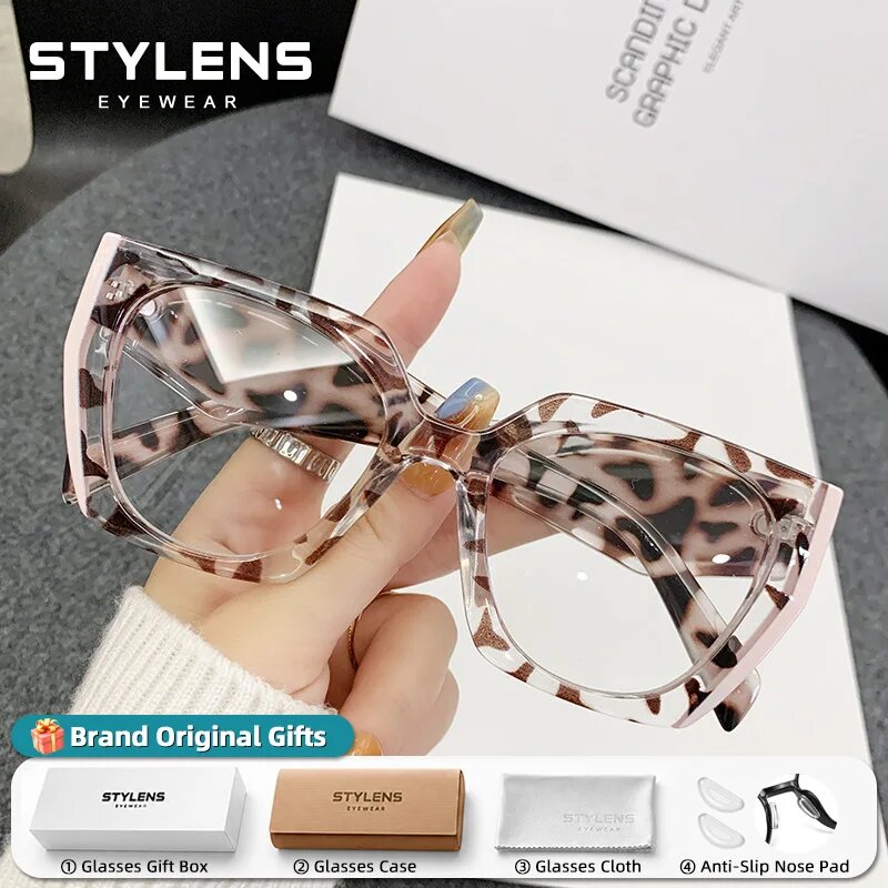 LYSON очки для чтения бабочка C4-Demi Transparent +350