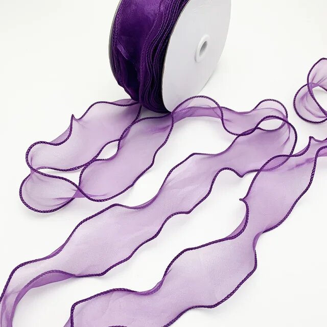 Лента органза RIBBON HOUSE 60 мм Фиолетовый, PURPLE