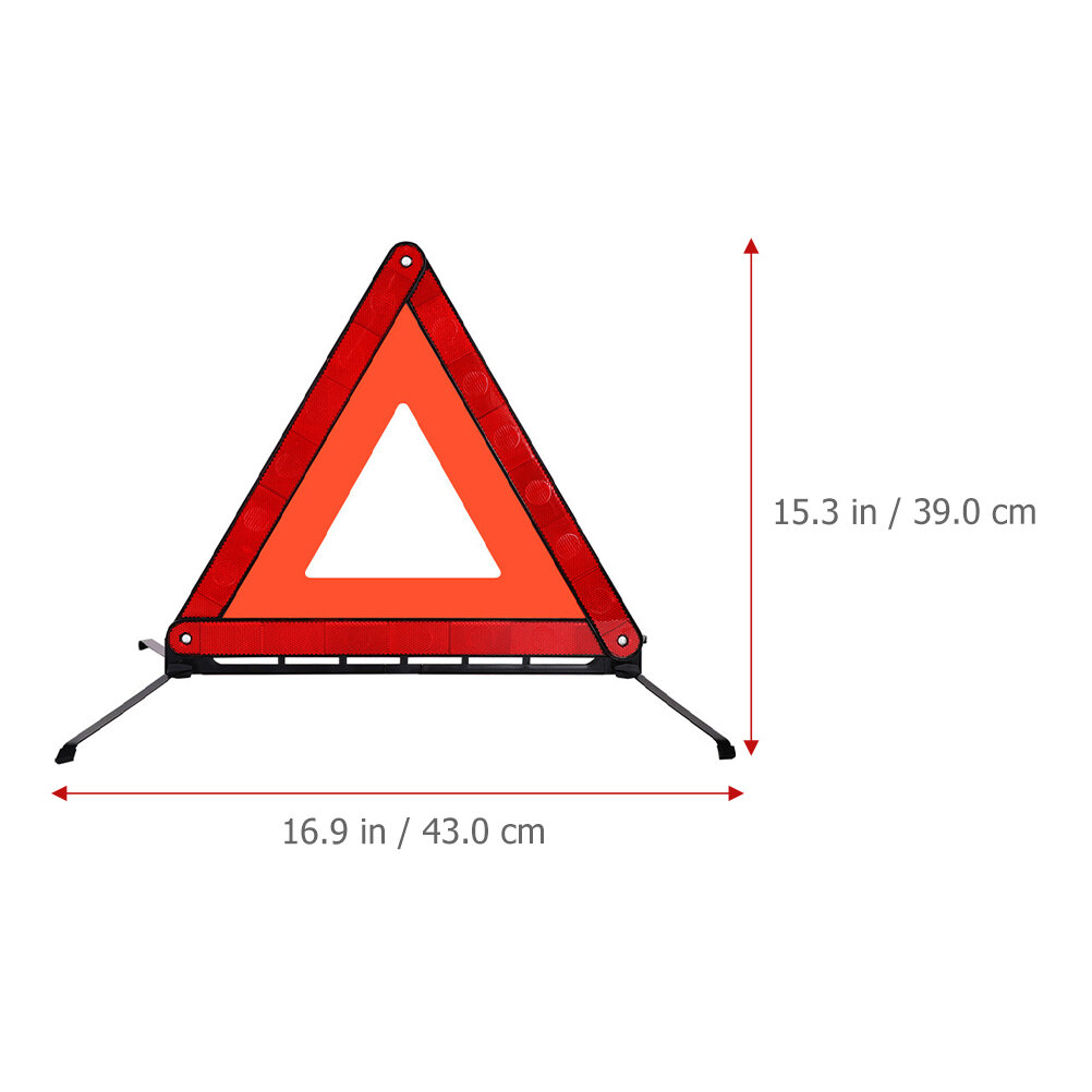 Складной Отражающий Треугольник Для Аварийной Signals Размер 43X39cm