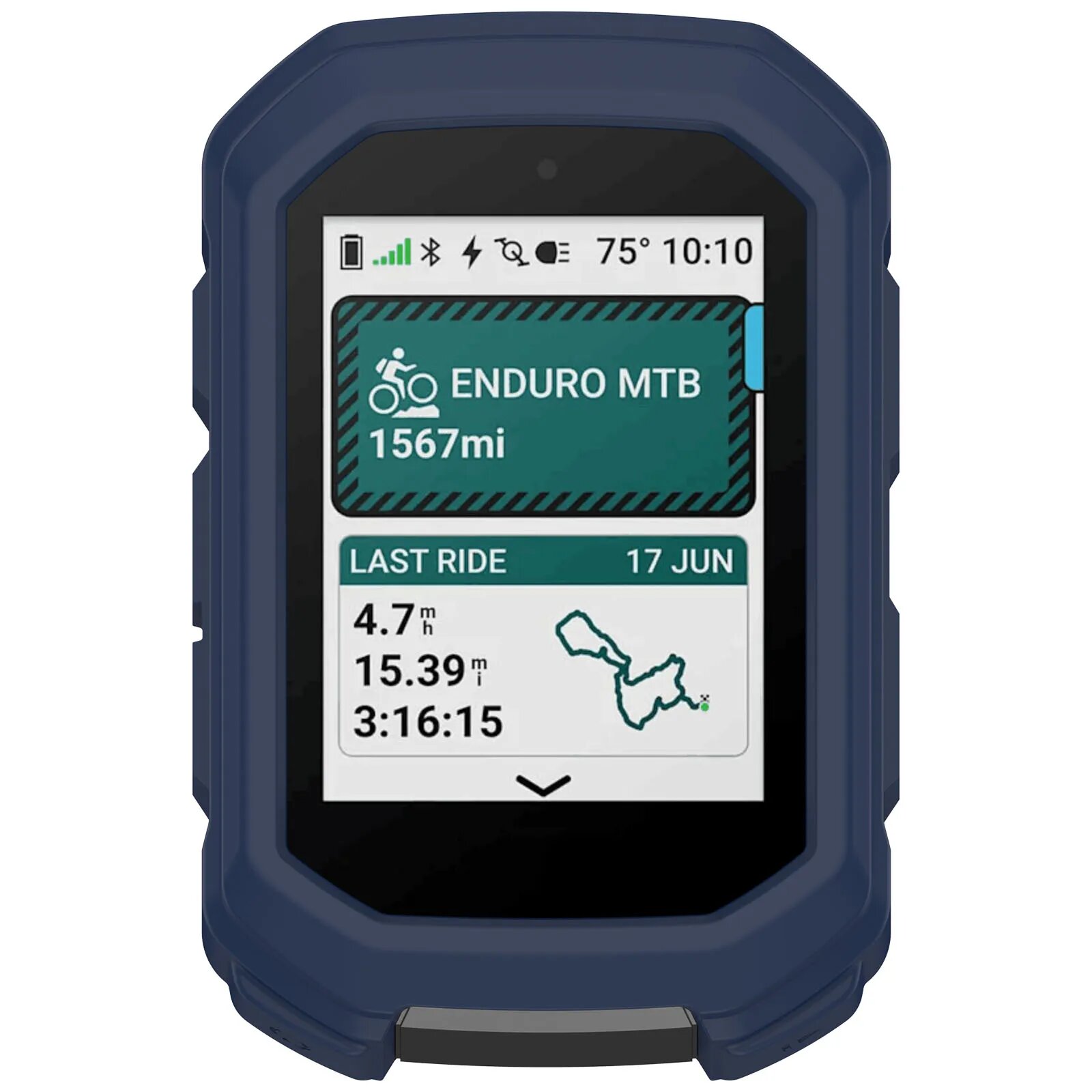 Защитный чехол для Garmin Edge MTB Синий, Midnight Blue
