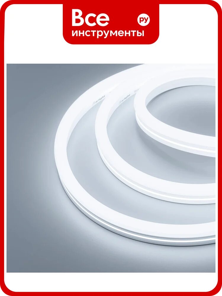 Лента герметичная Arlight MOONLIGHT-SIDE-X336-12x24mm 230V, White6500, 50м 051905