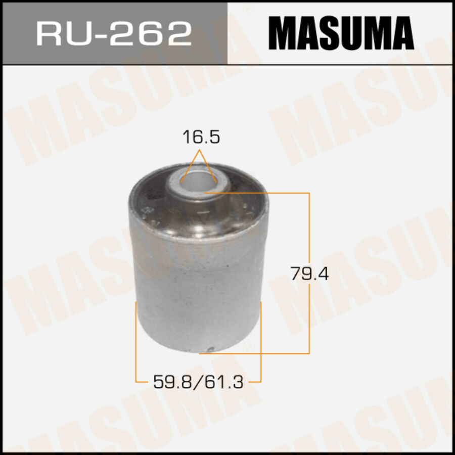 Сайлентблок Зад. Нижн. (Masuma RU-262)
