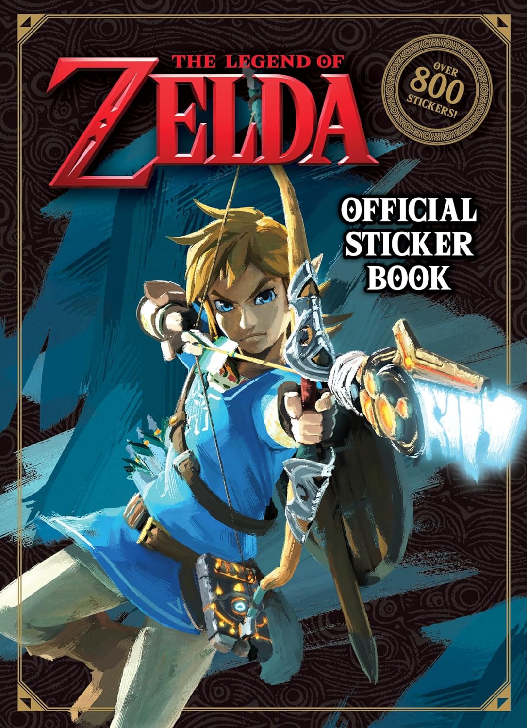 Книга: Официальный сборник наклеек по игре The Legend of Zelda: Более 800 наклеек!