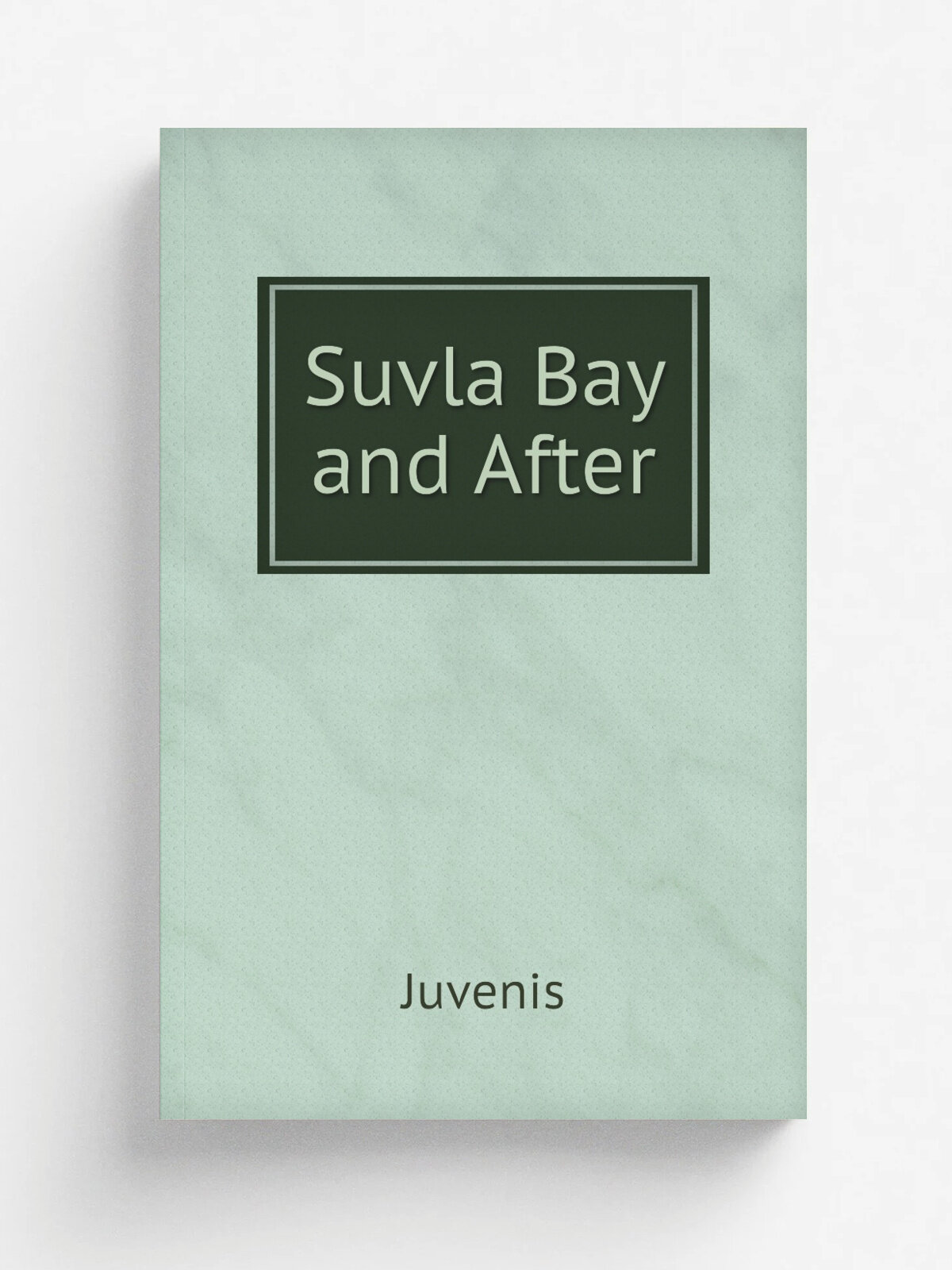 Suvla Bay and After | Juvenis | Репринт