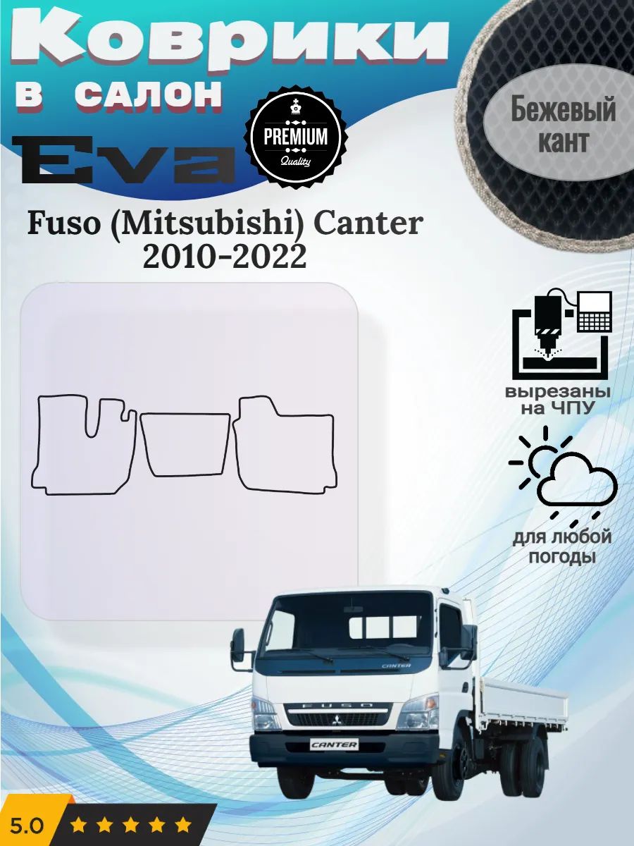 Eva Эва коврики Fuso Mitsubishi Canter Фусо