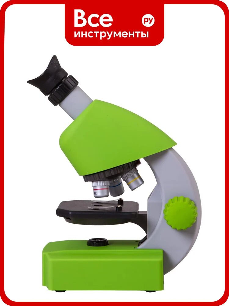 Микроскоп Bresser Junior 40x-640x, зеленый 70124