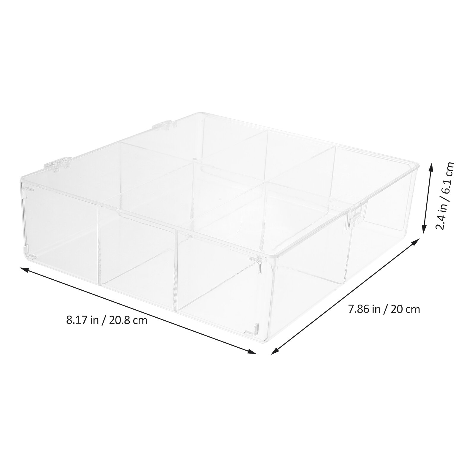Прозрачный Органайзер Для Открыток И Фотографий Из Дurable Пластика Ps 20 80X20 00X6 10Cm