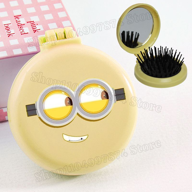 Minions Миньоны Складная расческа-зеркало