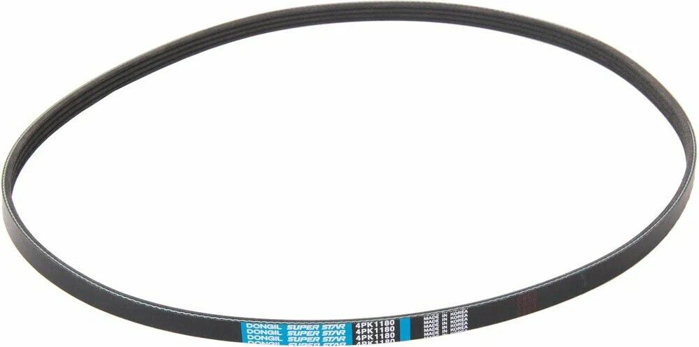Ремень поликлиновой DONGIL SUPER STAR 4PK1180 Mazda 323 III 1.3, 1.5 08-85-05-89, Nissan Maxima 3.0 10-88-06-94, Toyota Yaris 1.3, 1.5 99-, 4 Runner 3.0 V6 07-90-11-95, Renault Rapid 1.4 09-91-03-98