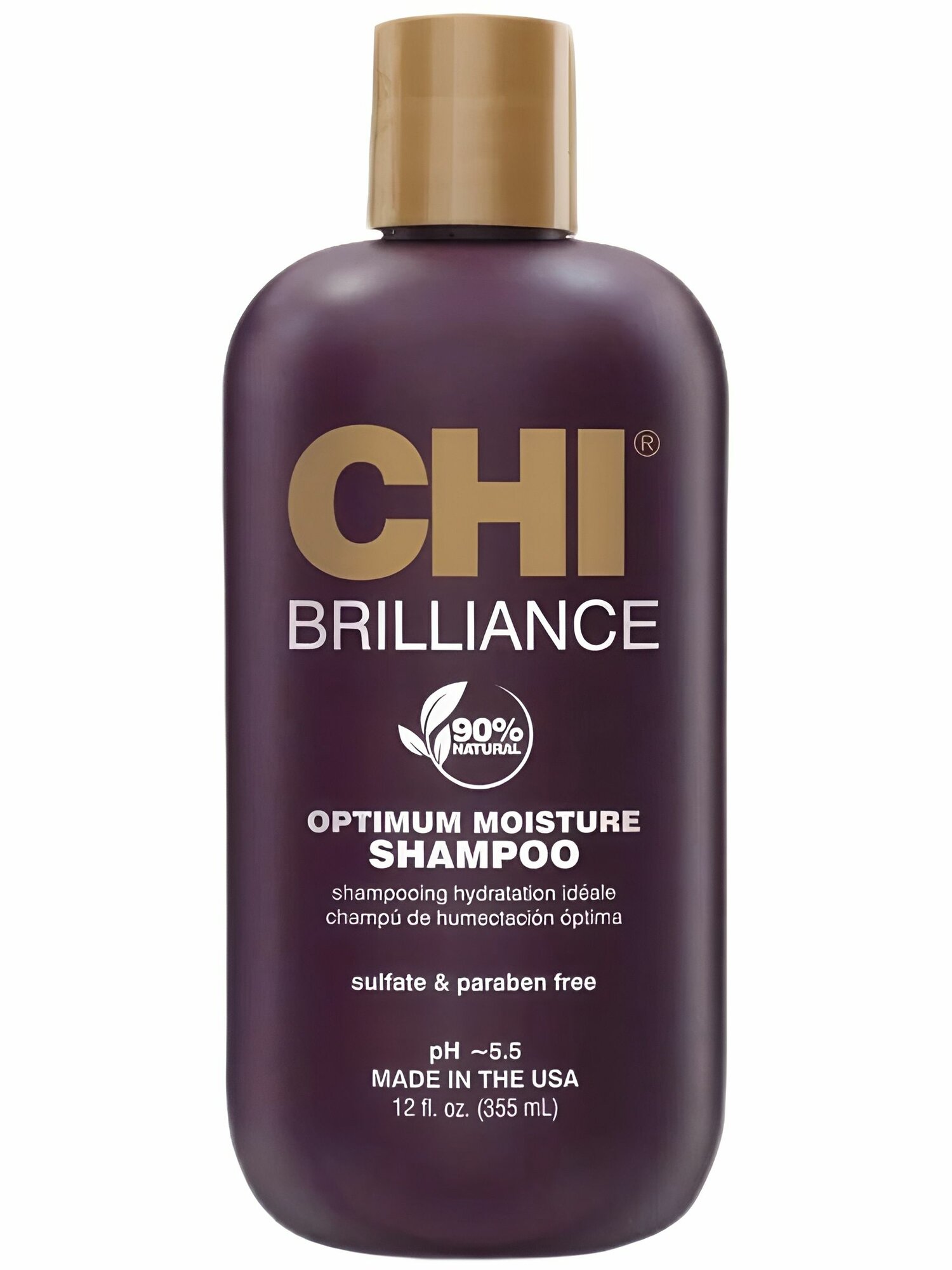 Шампунь CHI Deep Brilliance Optimum Moisture Shampoo увлажняющий, 355 мл
