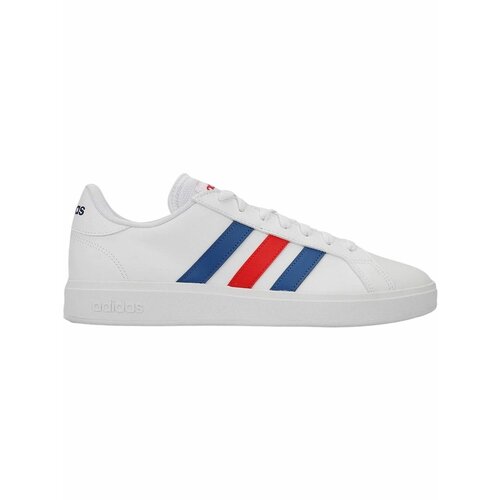 фото Кеды adidas grand court base 2.0, полнота f (eu)/ на среднюю стопу, размер 8,5 uk, белый