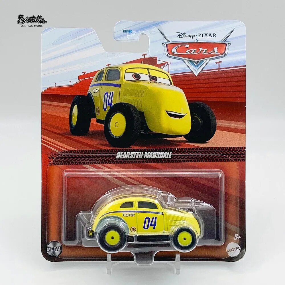 Машинка #MATTEL Cars Lightning McQueen Литой под давлением автомобильной модели