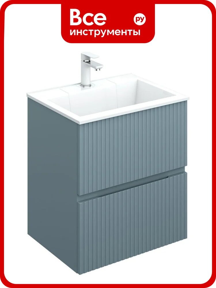 Тумба Aquanet Джейн 60 цвет мисти грин 00313316