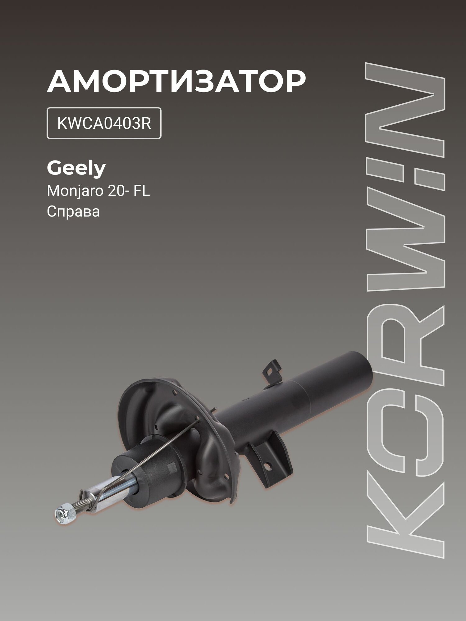Амортизатор Geely Monjaro 20- FR