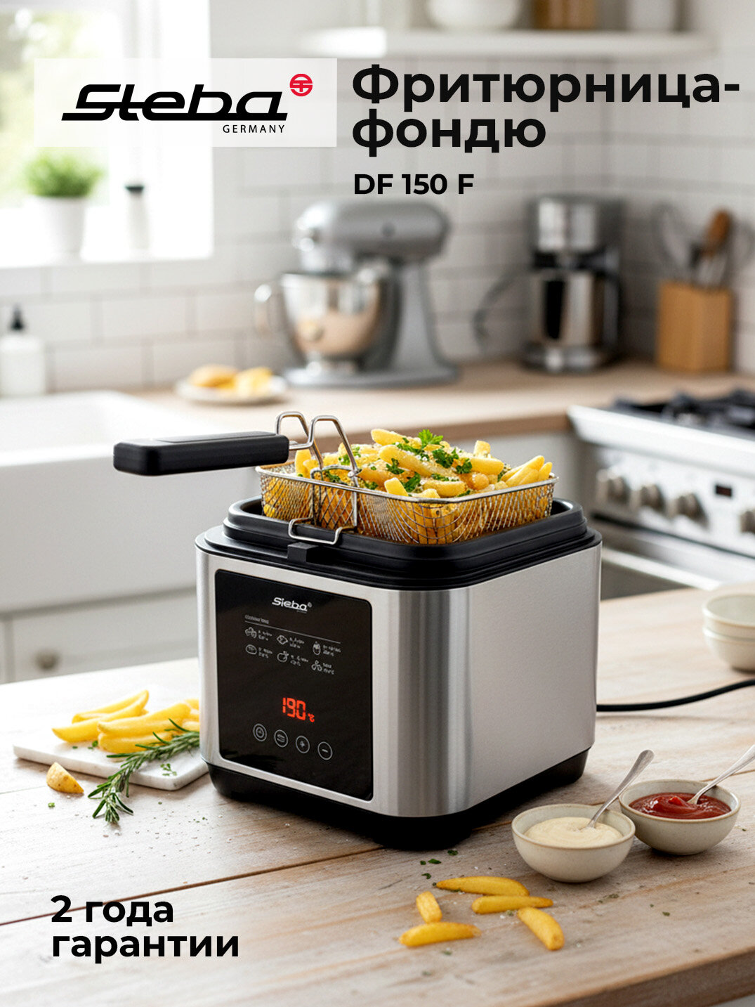 Фритюрница-фондю Steba DF 150 F
