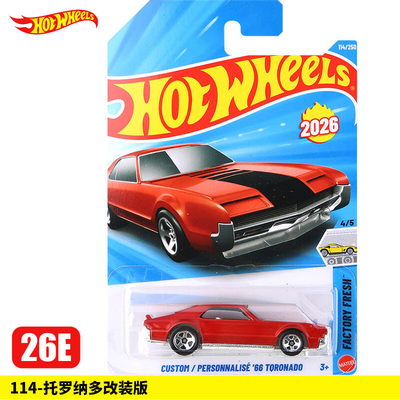 Модель автомобиля Hot Wheels 26E Batch из сплава 114 Toronado Modified коллекционная игрушка