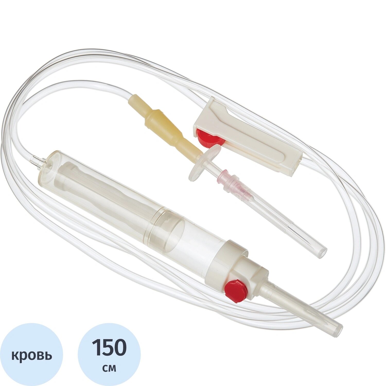 KDM Система переливания крови KD-line KDM пластиковый шип длина иглы 40 мм