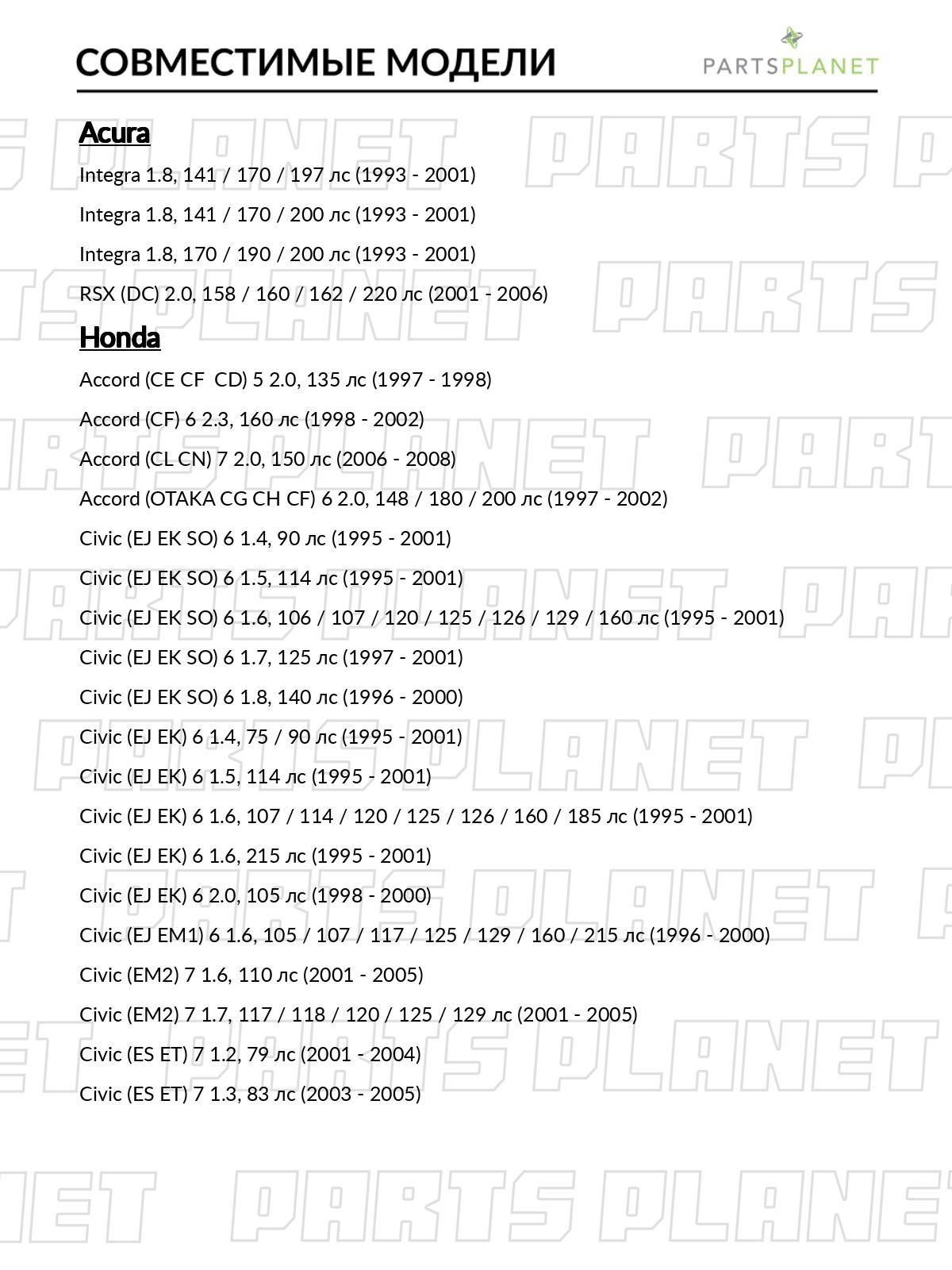 ШРУС внешний, с ABS для Хонда Аккорд 5 1997-1998, Цивик 2005-2011, 6 1995-2001, 7 2000-2005, 8 2005-2008 OEM 44010S0A950 44010S0AN50 44011S0A950 арт JCT0011A