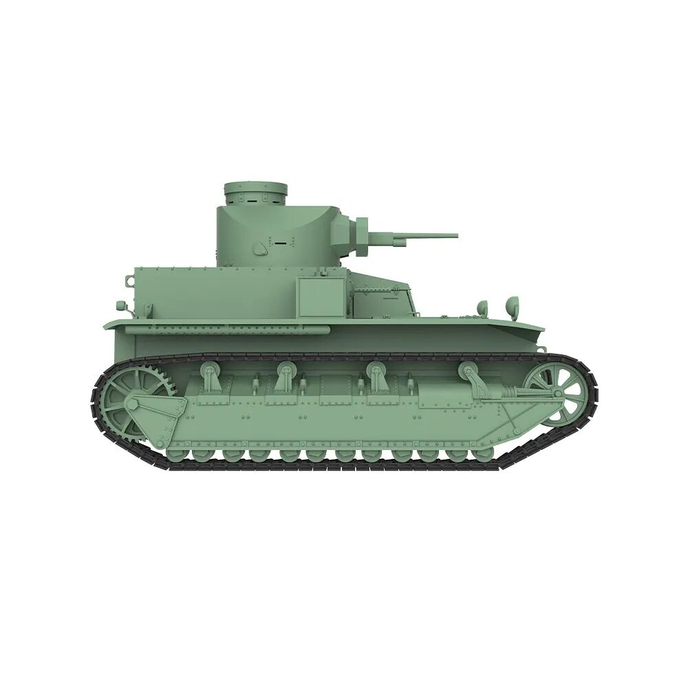 1/72 Военная модель американского среднего танка T2