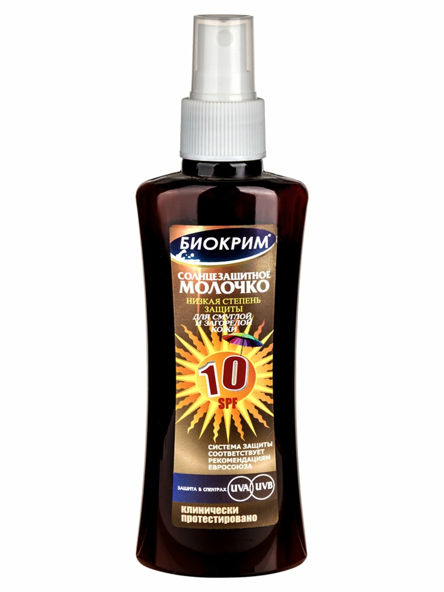 Биокрим Молочко СЗ SPF-10 150мл