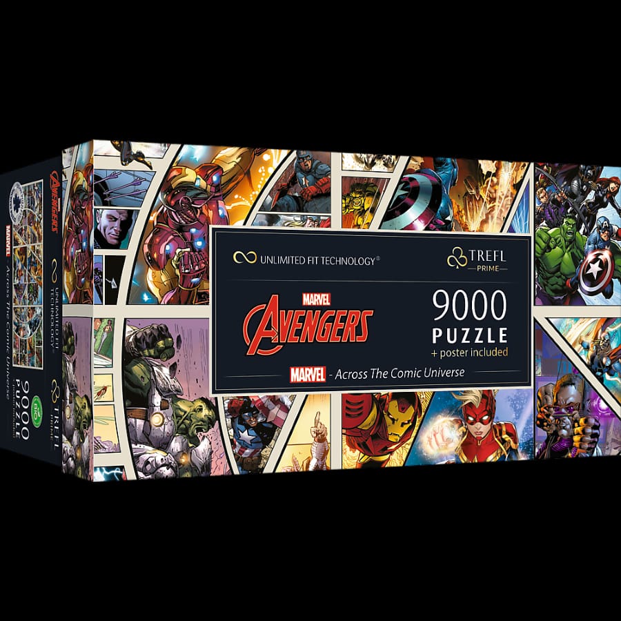 Пазл Trefl Prime UFT Marvel Across The Comic Universe, 9000 элементов