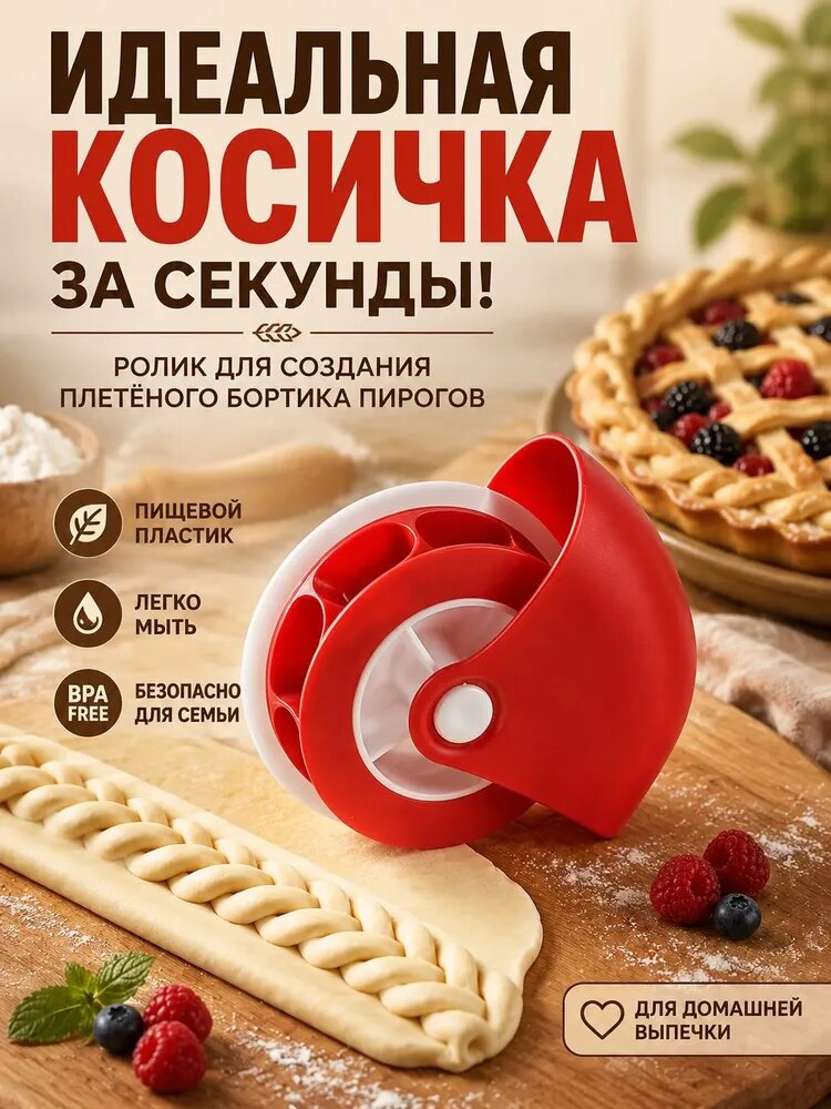 Фигурный ролик для теста и пиццы, пластиковый кондитерский нож-резак для выпечки, Пасхальный подарок
