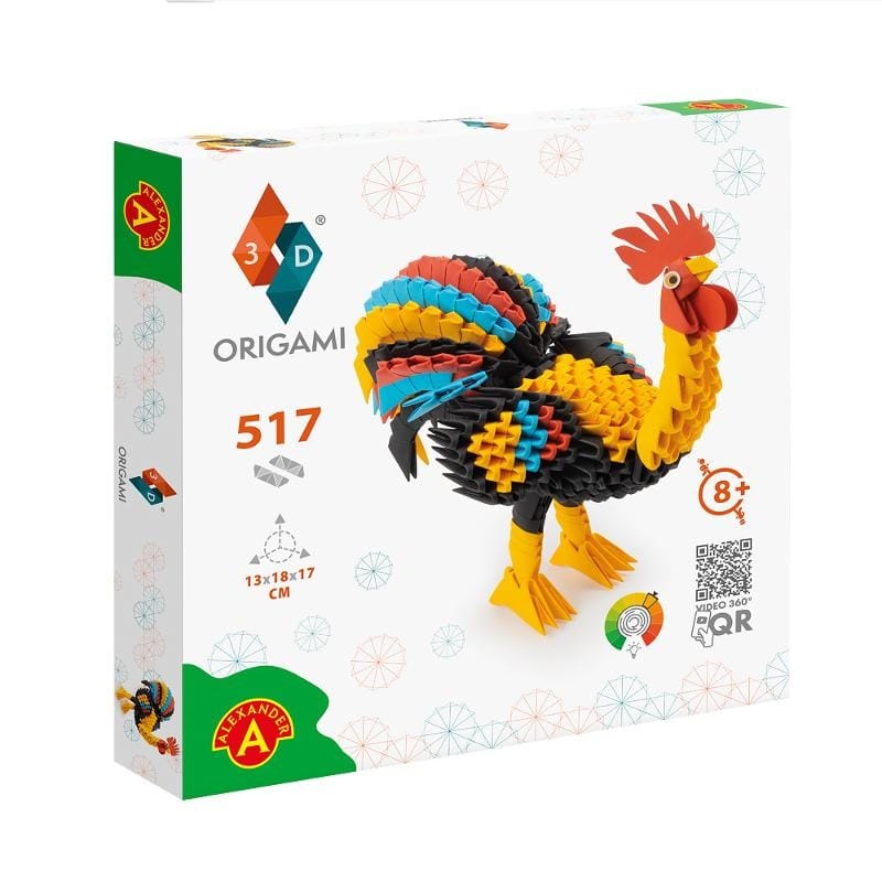 Набор для творчества Alexander Origami 3D Петух