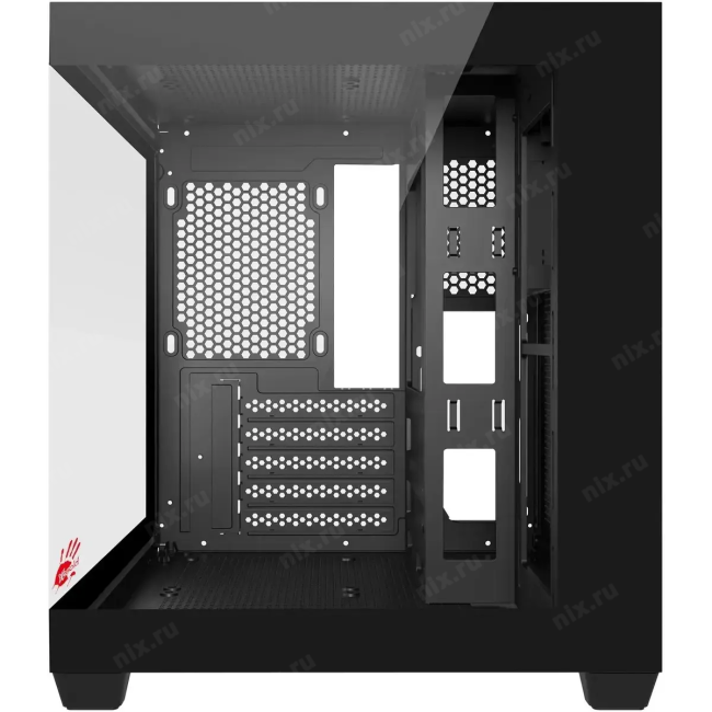 Minitower Bloody CC-121 BK MicroATX без БП — фото 1