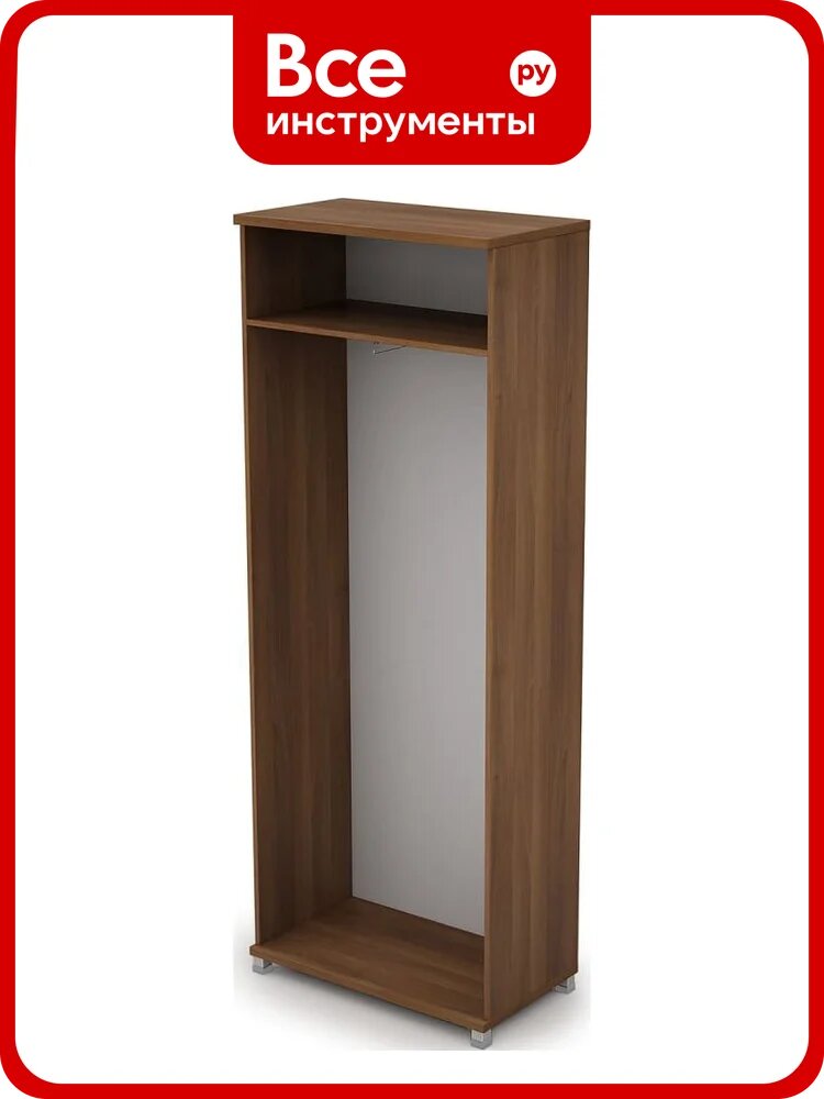 Шкаф для одежды ALSAV 6Ш.013 800х450х2116 мм, шамони темный 06016413