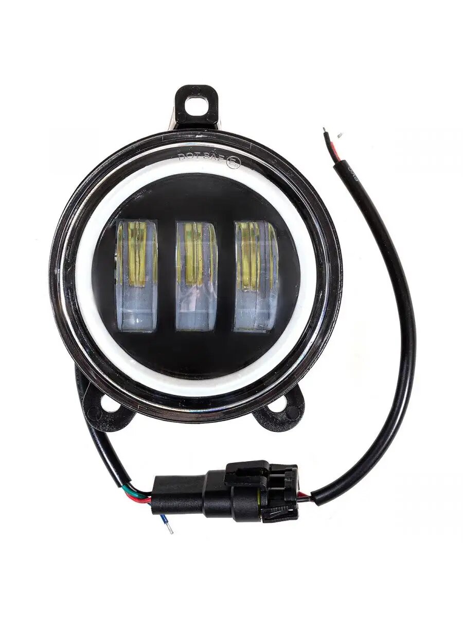 Фара дневного света 12/24 В 30 Вт 3 LED 6000К