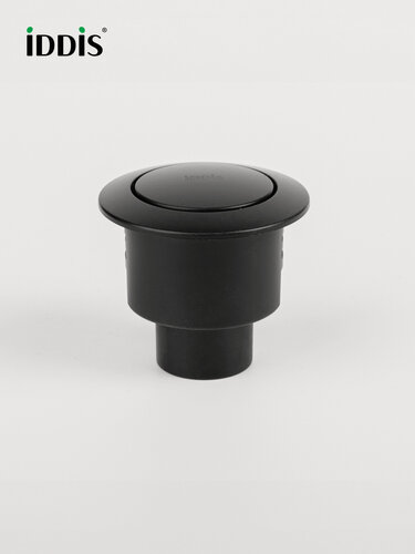 Изображение товара Кнопка для унитаза IDDIS Оптима Хоум (Optima Home) 92038MB1AR 38 мм черный матовый один режим