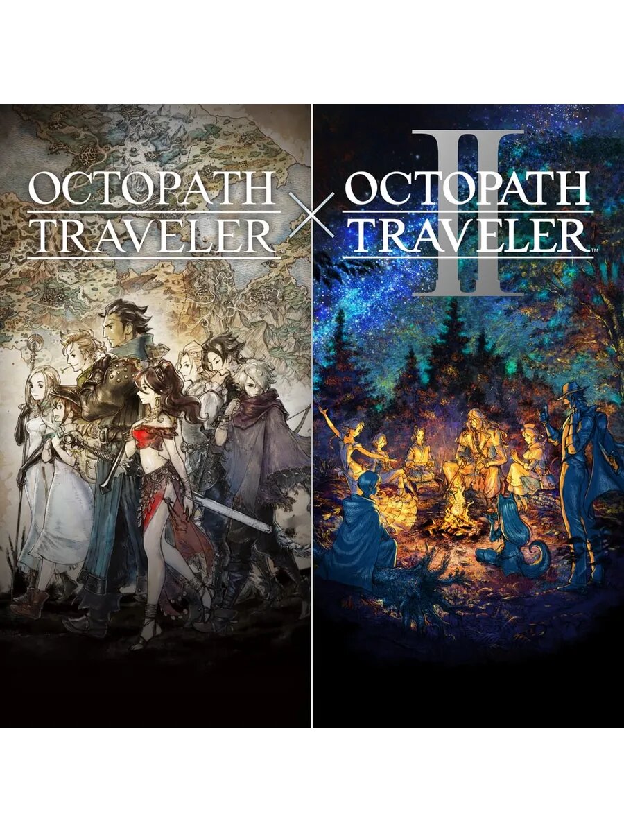Набор OCTOPATH TRAVELER + OCTOPATH TRAVELER II PS4 & PS5