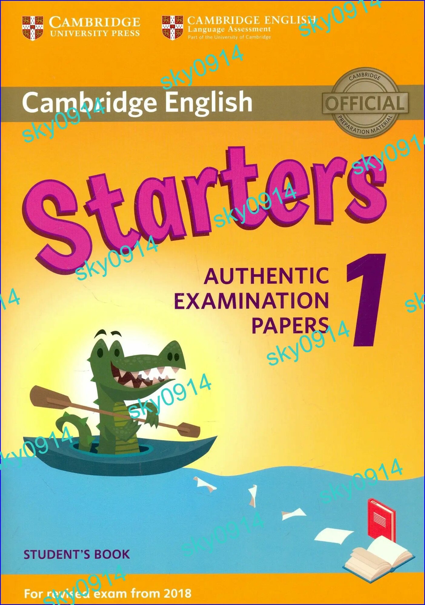 Cambridge English Young Learners. Starters 1 for Revised Exam from 2018. Student's Book