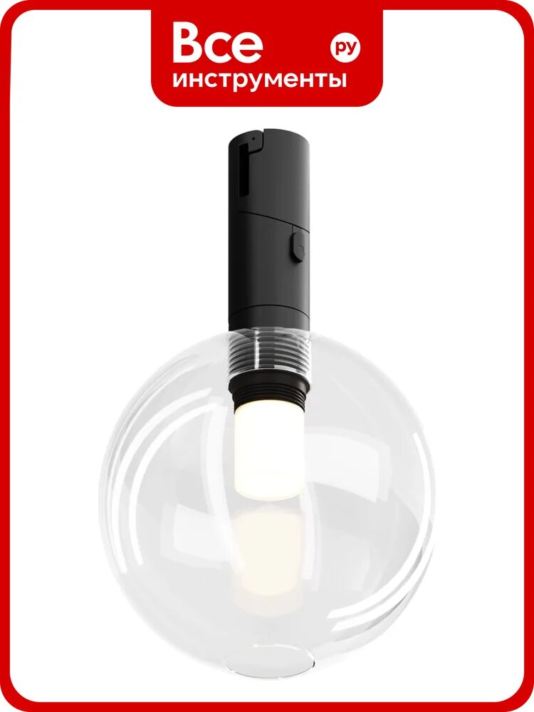 Трековый светильник MAYTONI Bubble LED 3W Черный TR205-1-3W3K-B
