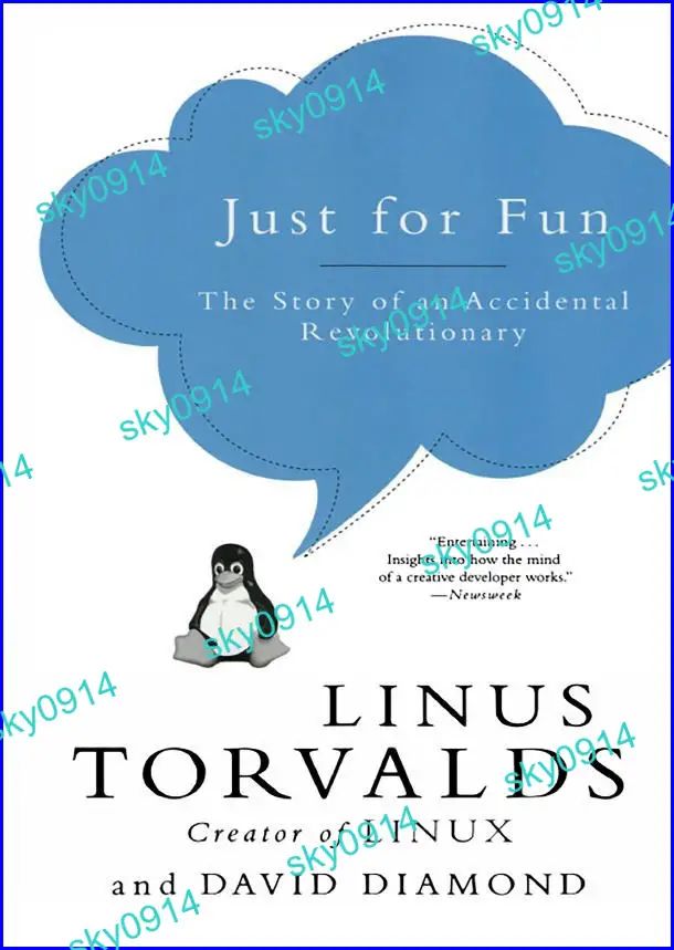 Just for Fun Linus Torvalds The Story of an Accidental Revolutionary IT Biography Book