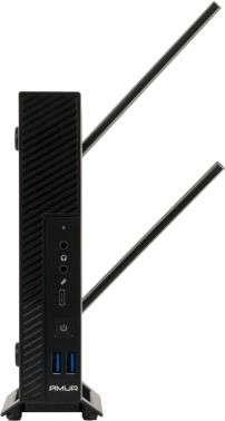 ПК Мини Amur Финвал H6I12 i3 12100 (3.3) 8Gb SSD256Gb UHDG 730 без ОС GbitEth WiFi BT 120W черный (RUS) (2162599)