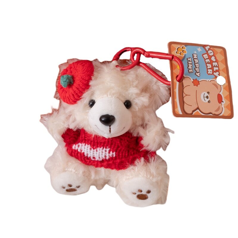 Плюшевый медвежонок унисекс Tak Bebe Charm, 12 см