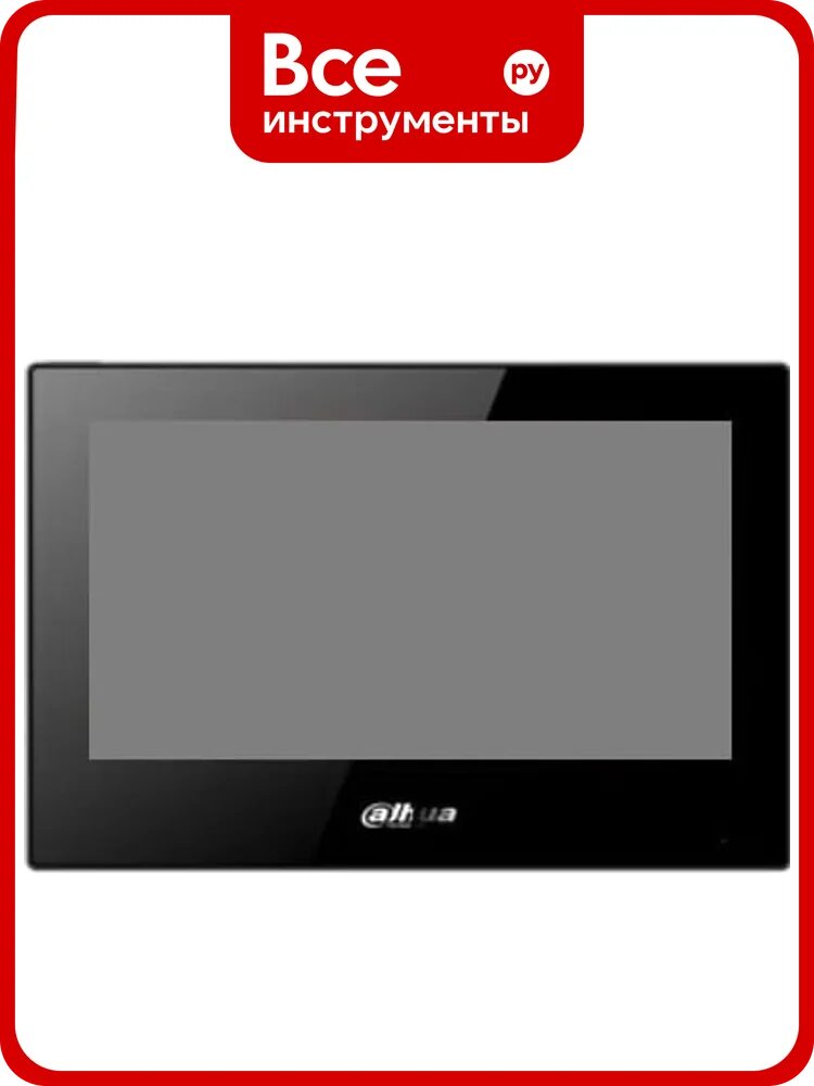 Монитор IP видеодомофона Dahua 7 дюймовый, черный DHI-VTH5321GB-W